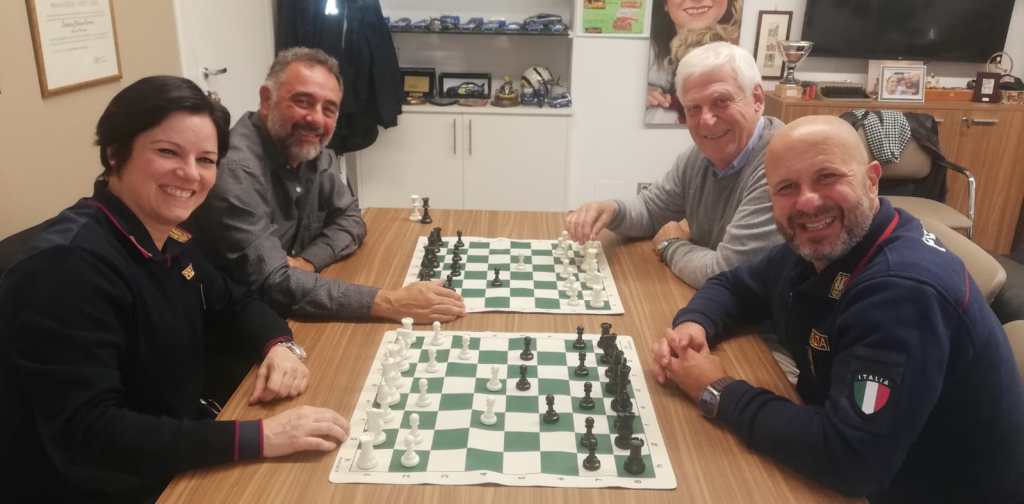 SCACCHI: il “Gioco dei Re” promosso dall’ANPS di Peschiera del Garda con una lezione pilota alla Scuola degli Allievi Agenti di&nbsp;Polizia