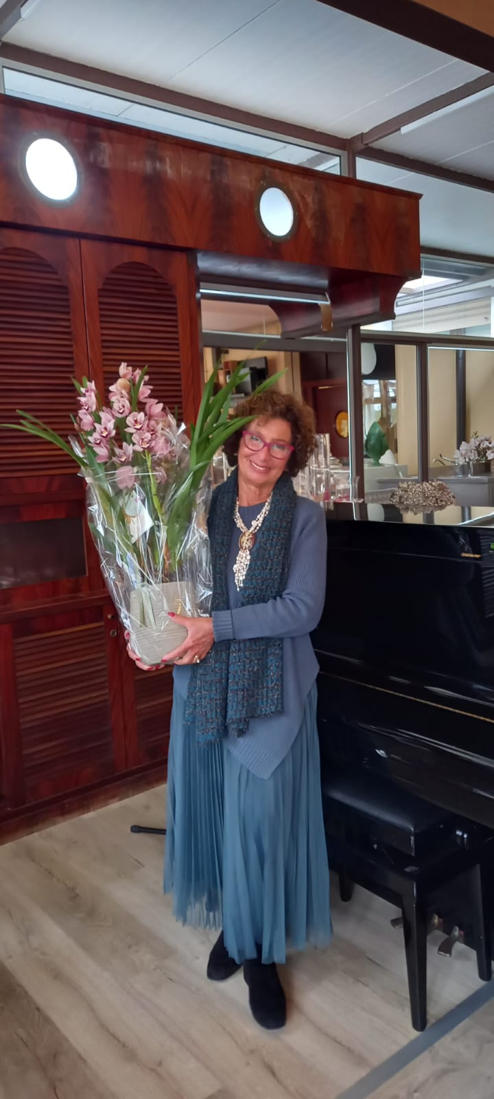 “Credevo fosse amore…” 
Ma è rimasta solo un’orchidea