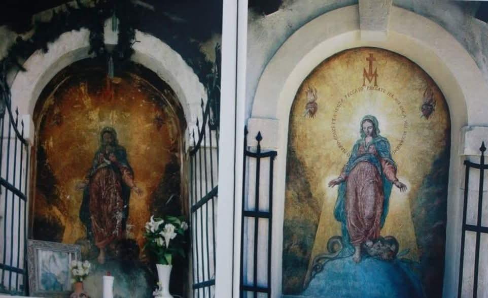 El capitel restaurà – Il capitello&nbsp;restaurato